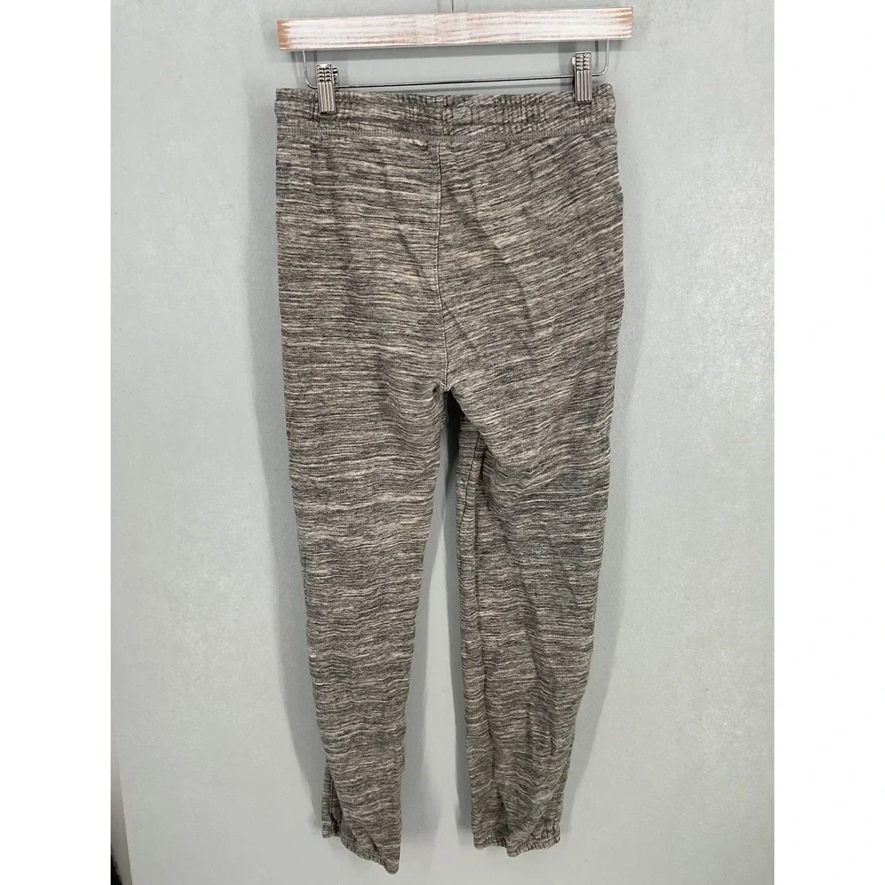 Old Navy Girls Jogger Pants Gray Space Dye Stretch XL 14-16
